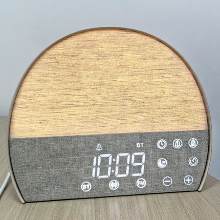 Fabric Wake Up Light Alarm Clock