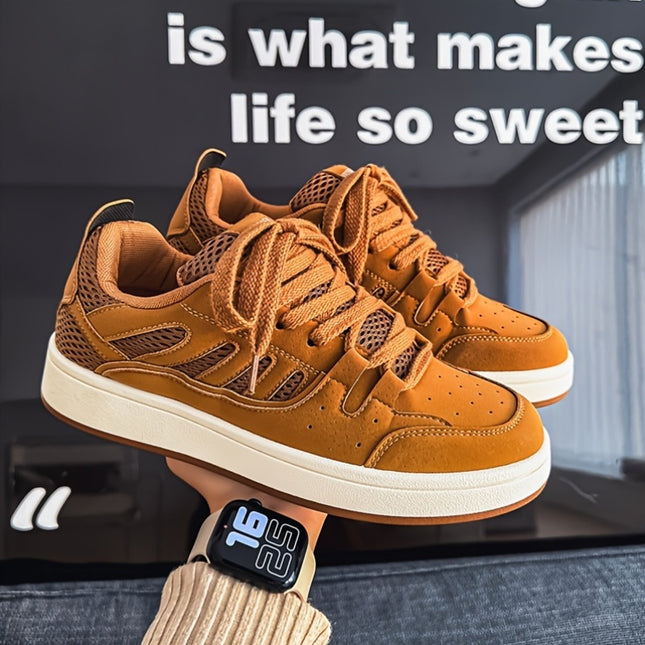 Vintage Style Skateboard Sneakers] 1pair Vintage Style Men'S Casual Sneakers