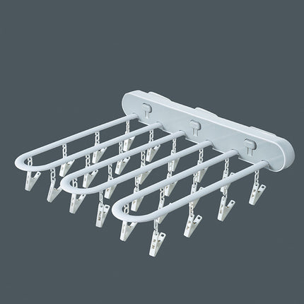 Infant And Children's Underwear Windproof Clip For Drying Socks And Cooling Folding Clothes Hanger