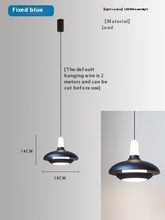 Adjustable Bedroom Bedside Led Retractable Chandelier