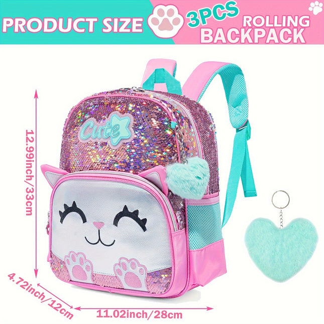 Cute Animal Backpack for Girls Bookbag for Elementary School The Best Gift for Girls Backpack for Travel