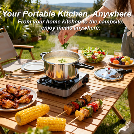 30cm/ 32cm pressure cooker, three specifications optional, upgraded anti-scalding handle with safety valve
