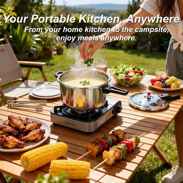 30cm/ 32cm pressure cooker, three specifications optional, upgraded anti-scalding handle with safety valve