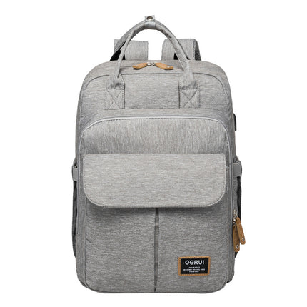 Backpack Multifunctional Printed Mother And Baby Bag