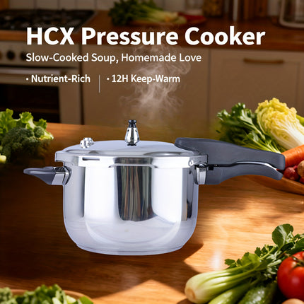 32cm Multi Function Quick Pressure Cooker Compatible with Gas and Induction Cookers