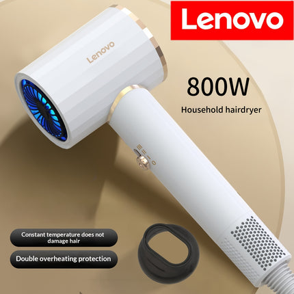 Lenovo Professional Hair Dryer for all Hair Types - Quick-Dry, Low-Noise Hair Dryer with Overheat Protection,