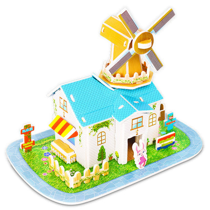 Three-dimensional Puzzle Paper Children's Educational