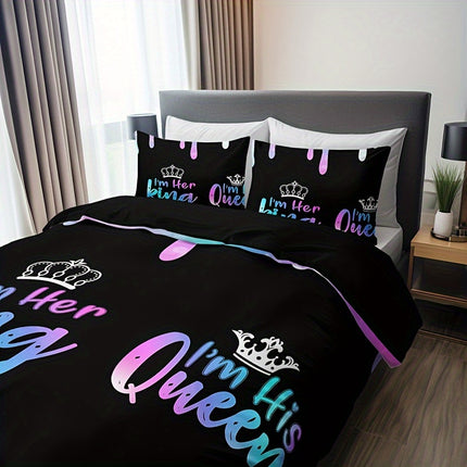Duvet Cover Set (1 Duvet Cover + 2 Pillowcase Without Pillow Insert