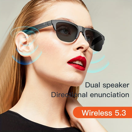 Wireless V5.3 Sunglasses, Multifunctional Glasses, Wireless Calls, Music Playback