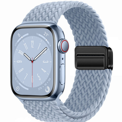 Magnetic Buckle Woven Loop Integrated Strap