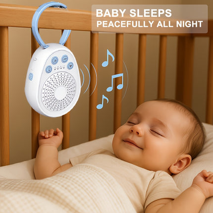 2025 Model: White Noise Device Featuring 16 Calming Sounds, Compact Sleep Assistant