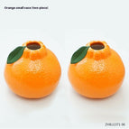 Orange Vase X2