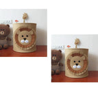 Lion 2pcs / 29cm in diameter 30cm in heigh