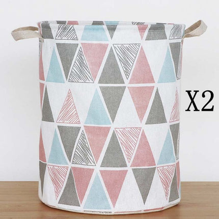 Clothing Laundry Basket Bag Foldable Laundry Basket With Large Capacity