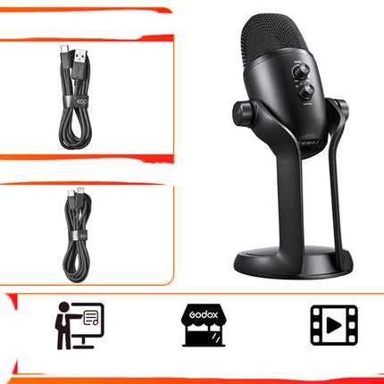 K Song Noise-cancelling Microphone Plug And Play High-level Compatibility