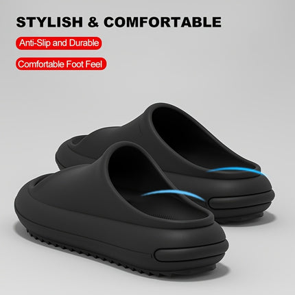 2 pcs Men's fashion, Men's shoes, Men's home shoes, indoor slippers, can be worn outside, beach, outdoor