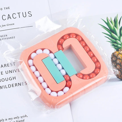Rotating Bead Plate New Strange Creative Fingertip Rubik's Cube Plane Ball Children's Educational Toys