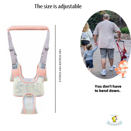 Breathable Basket-Style Baby Walking Harness, Baby Walking Safety Belt  Handheld Child Walking Assistant
