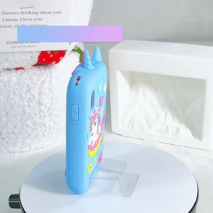 Youngsters's Smart Phone Toy, 2.4-inch Touch Screen Youngsters Learning Toy Mobile with Dual Cameras, Games and Other Functions, Youngsters Traveling, Preschool Learning Toys as Birthday Gifts for Girls and Boys Aged 3-10 Yea