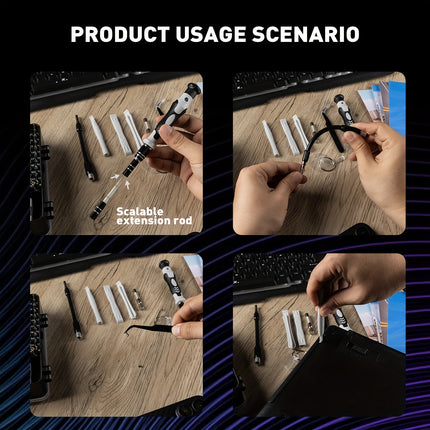 117in 1 Precision Screwdriver Set, Electronics Magnetic Repair Tool Kit with Case for Repair
