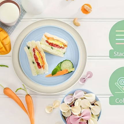 32/16pcs Large Size Dinnerware Set Service for 8/4, Includes Dinner Plate, Dessert Plate, Cereal Bowl, Cup