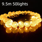 Warm white / 9.5m 50lights