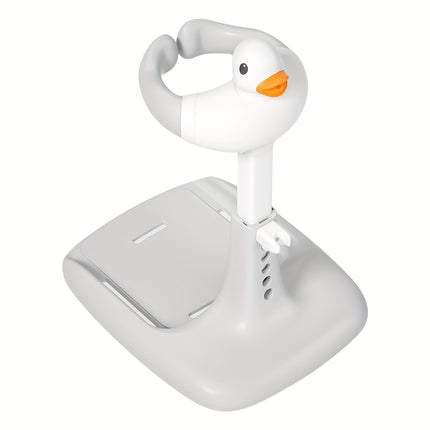 Adjustable Height Children's Bath Stool with Non-Slip Base