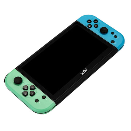 X80PRO 7-inch Large Screen Arcade Double Fight GBA Nostalgic Adult And Children Game Machine