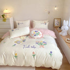 Romantic Flower Sea / 0.9m flat sheet Three Pieces