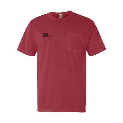 Garment Dyed Heavyweight Ringspun Short Sleeve Shirt with a Pocket