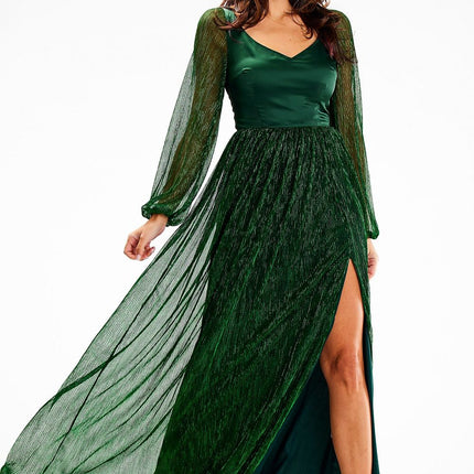  Long dress model 189438 awama 