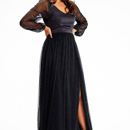  Long dress model 189439 awama 