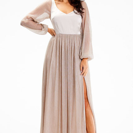  Long dress model 189440 awama 