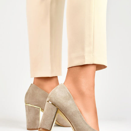  Block heel pumps model 190049 PRIMO 