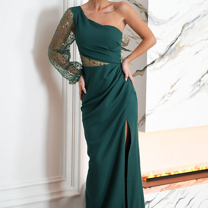  Long dress model 190485 Bicotone 