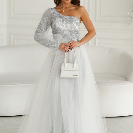  Long dress model 192638 Bicotone 