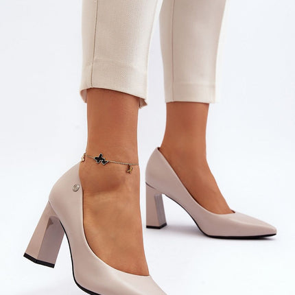  Block heel pumps model 193373 Step in style 