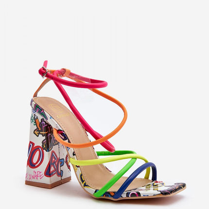  Heel sandals model 193941 Step in style 