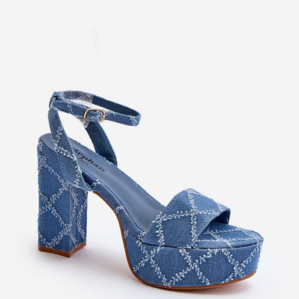  Heel sandals model 194141 Step in style 