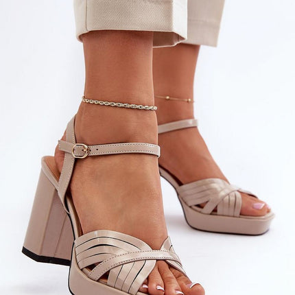  Heel sandals model 195544 Step in style 