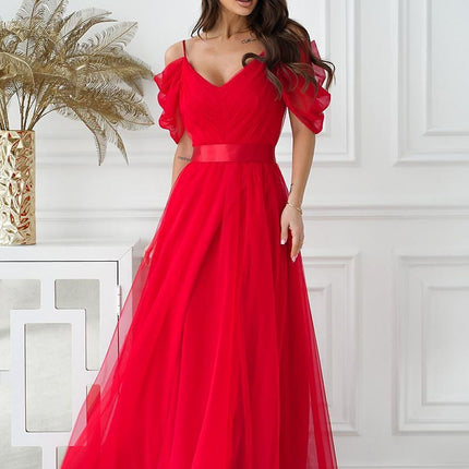  Long dress model 196096 Bicotone 