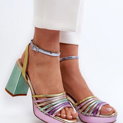  Heel sandals model 196965 Step in style 