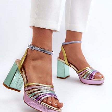  Heel sandals model 196965 Step in style 