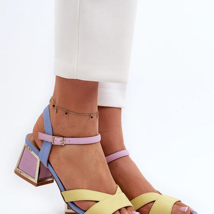  Heel sandals model 196968 Step in style 