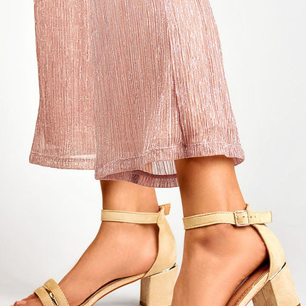  Heel sandals model 196990 PRIMO 