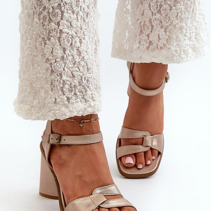  Heel sandals model 198397 Step in style 