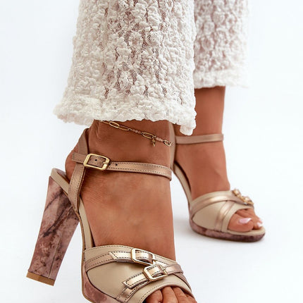  Heel sandals model 198398 Step in style 