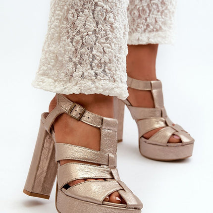  Heel sandals model 198400 Step in style 