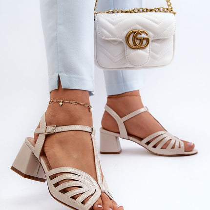  Heel sandals model 198814 Step in style 