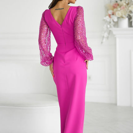  Long dress model 199012 Bicotone 